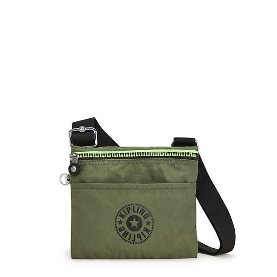 Kipling Gib Crossbody Taske Olivengrøn | DK 1170BE